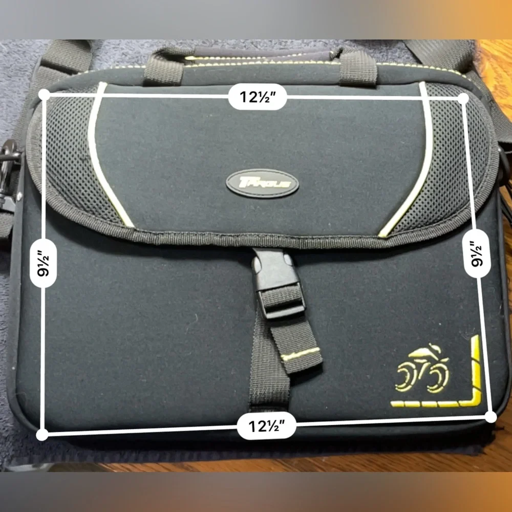 Targus Black and Yellow Laptop Bag with Durable Design - Picture 7 of 7